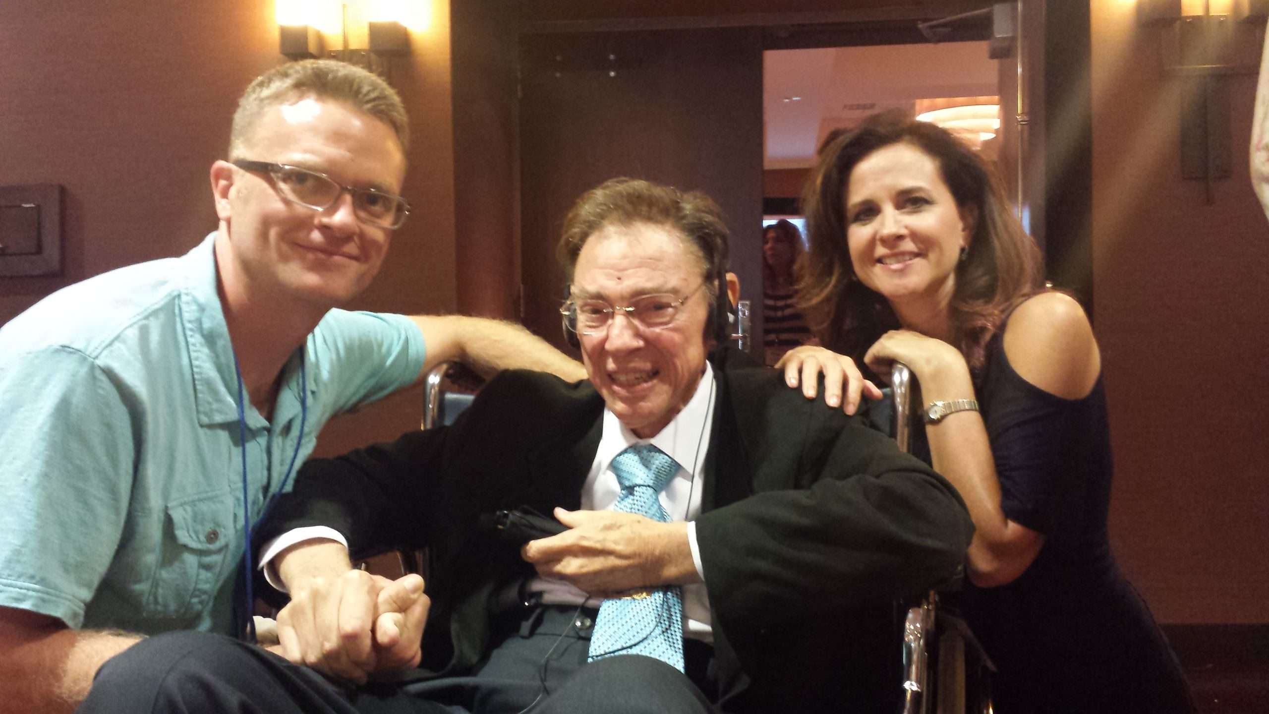 Matt Carpenter with Hal Huggins