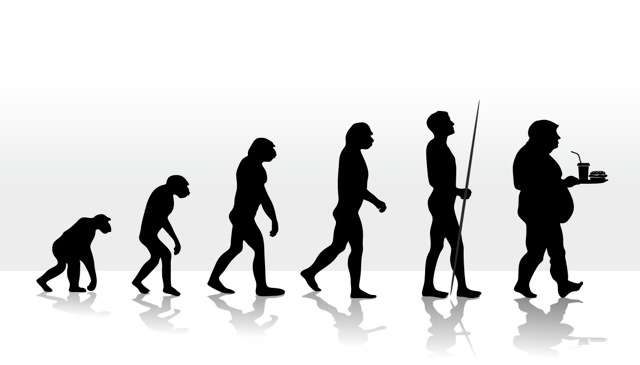 human evolution and devolution through diet