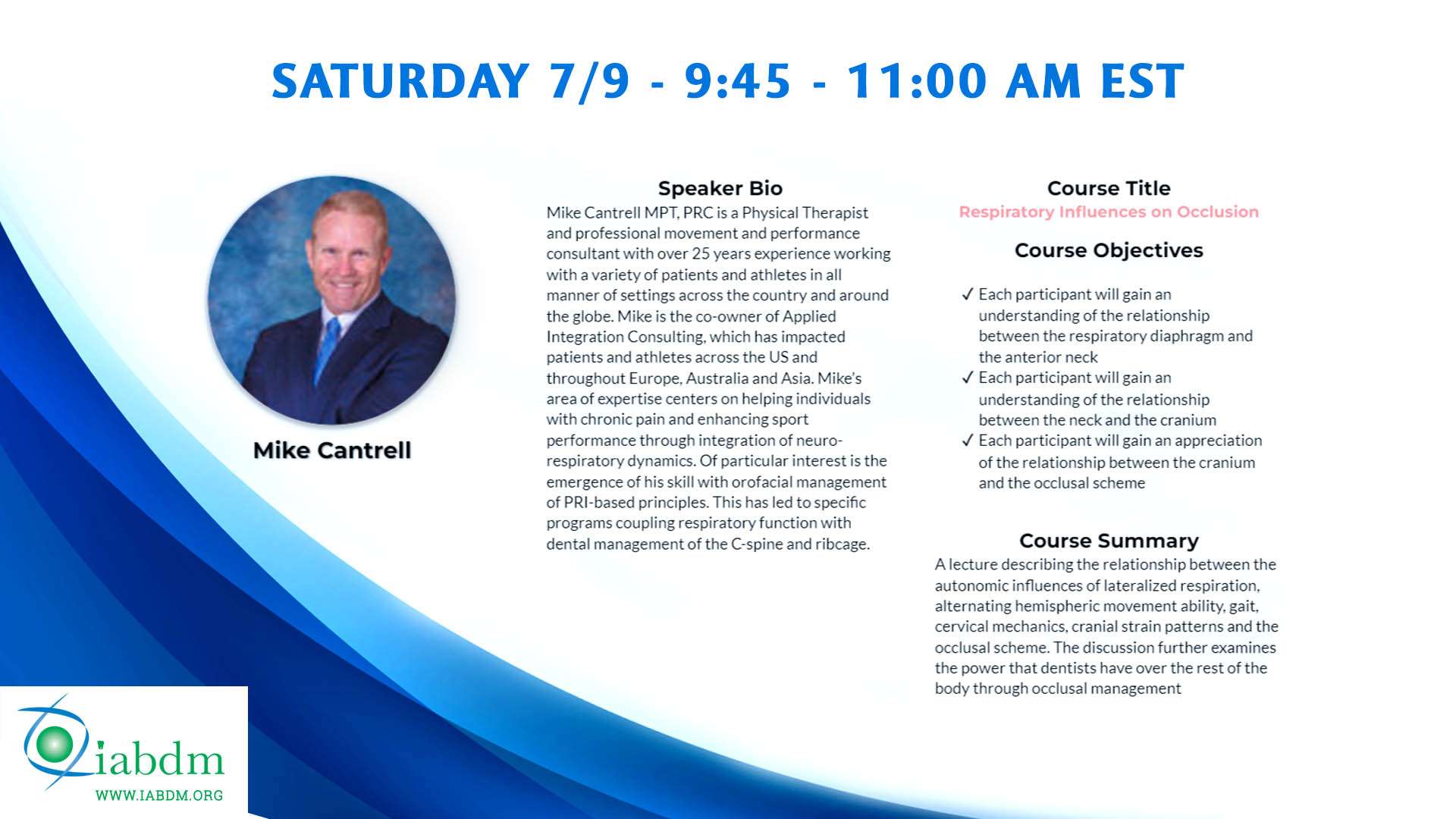 Online Streaming of IABDM Biological Dental Conference 2022 - Image 7