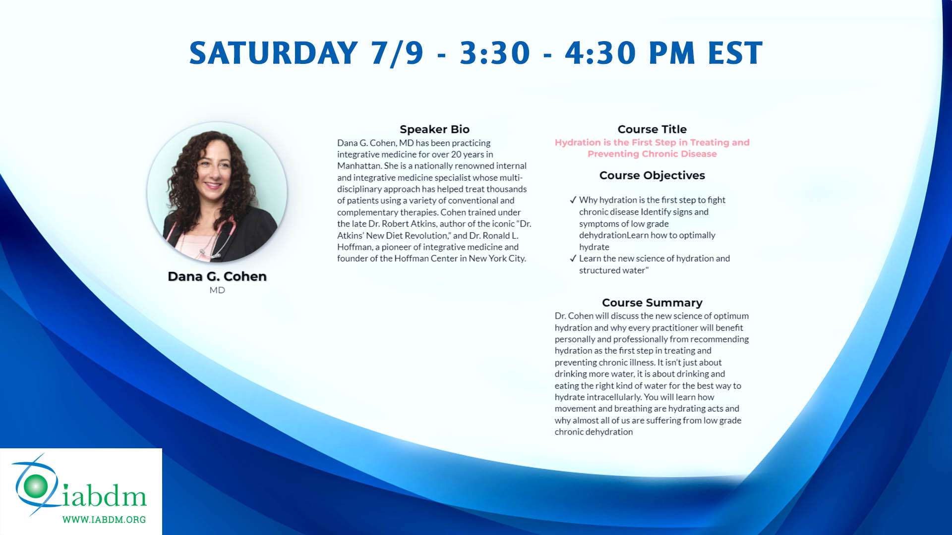 Online Streaming of IABDM Biological Dental Conference 2022 - Image 9